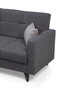 Atelier Del Sofa Polya - Sofá cama de 2 plazas Gris oscuro